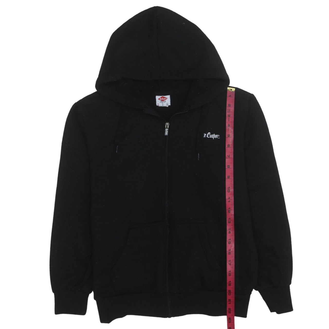 Womens UK Size 12 Lee Cooper Black Full Zip Hoodie