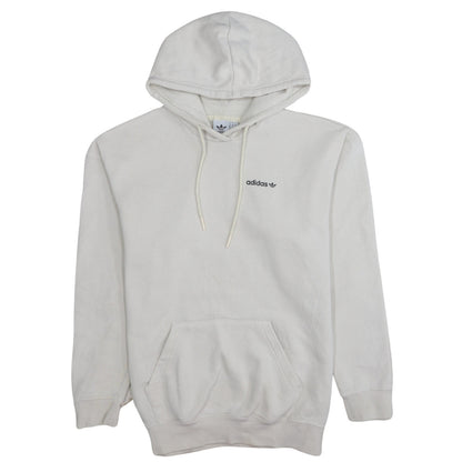 Womens UK Size 8 adidas White Pullover Hoodie