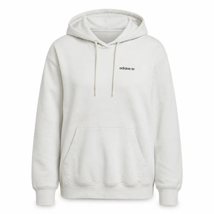 Womens UK Size 8 adidas White Pullover Hoodie