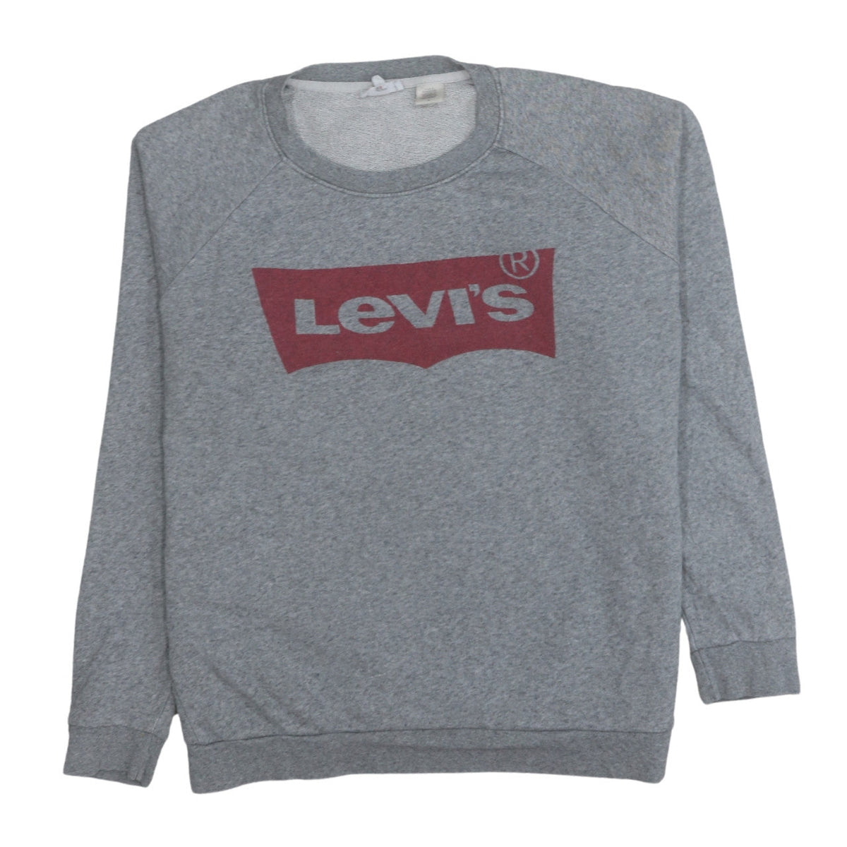 Mens UK Size M Levi's Grey Pullover Sweatshirt