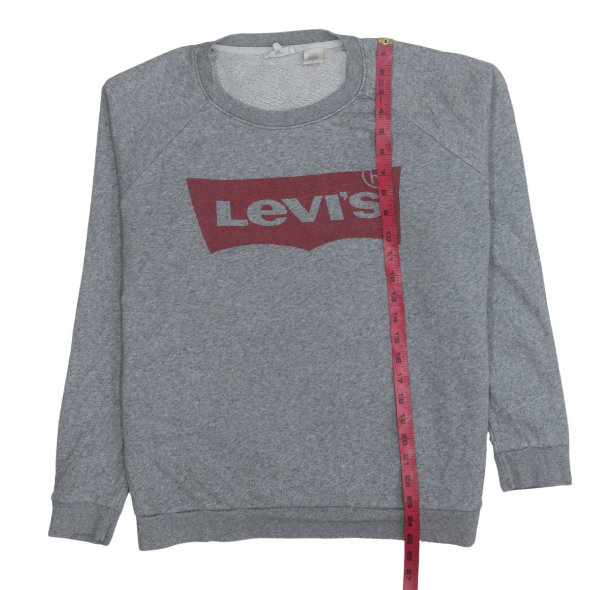 Mens UK Size M Levi's Grey Pullover Sweatshirt