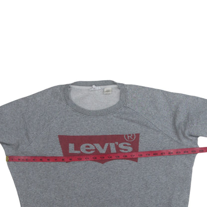 Mens UK Size M Levi's Grey Pullover Sweatshirt