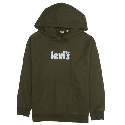 Mens UK Size XL Levi's Green Pullover Hoodie