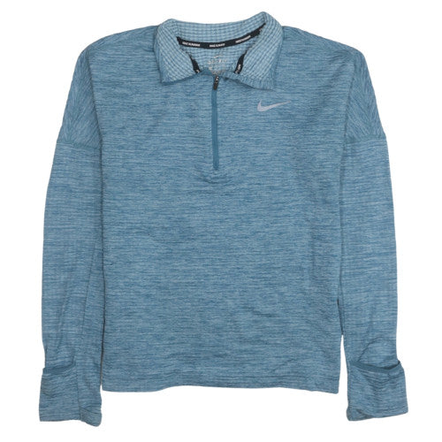 Womens UK Size S Nike Blue Pullover Sweatshirt