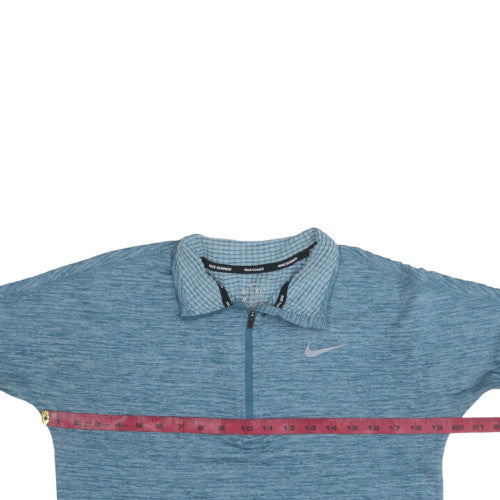 Womens UK Size S Nike Blue Pullover Sweatshirt