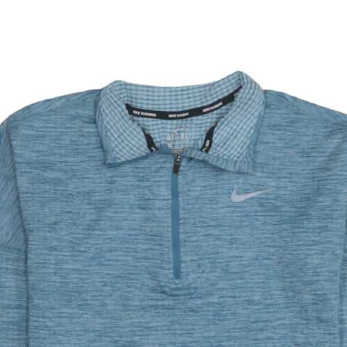 Womens UK Size S Nike Blue Pullover Sweatshirt