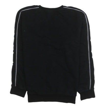 Mens UK Size M PUMA Black Pullover Sweatshirt