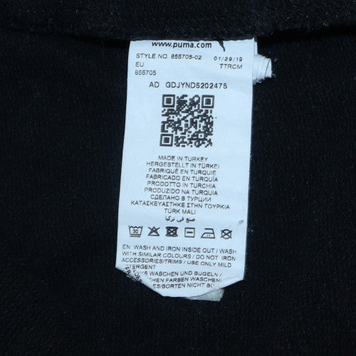 Mens UK Size M PUMA Black Pullover Sweatshirt