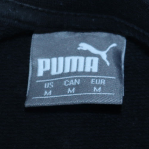 Mens UK Size M PUMA Black Pullover Sweatshirt