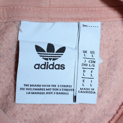 Mens UK Size L adidas Beige Pullover Hoodie