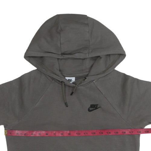 Mens UK Size XS Nike Grey Pullover Hoodie