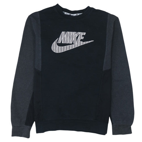 Mens UK Size M Nike Black Pullover Sweatshirt