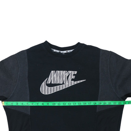 Mens UK Size M Nike Black Pullover Sweatshirt
