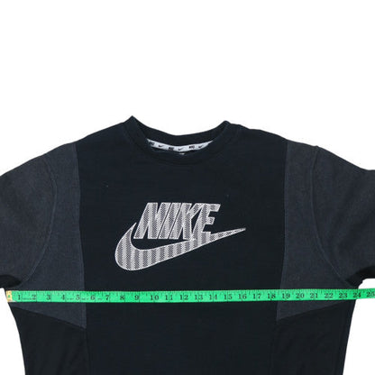 Mens UK Size M Nike Black Pullover Sweatshirt