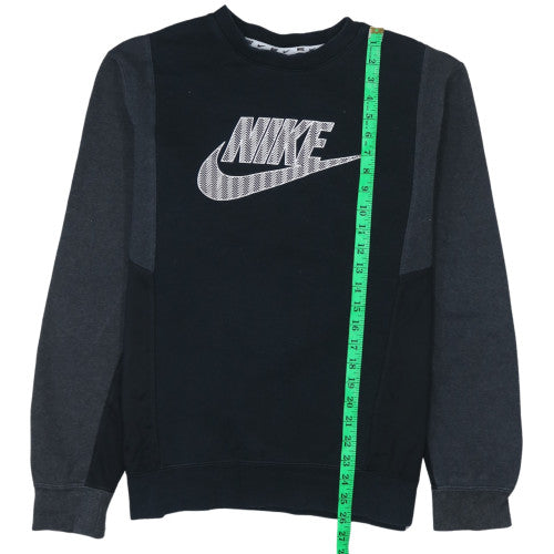 Mens UK Size M Nike Black Pullover Sweatshirt