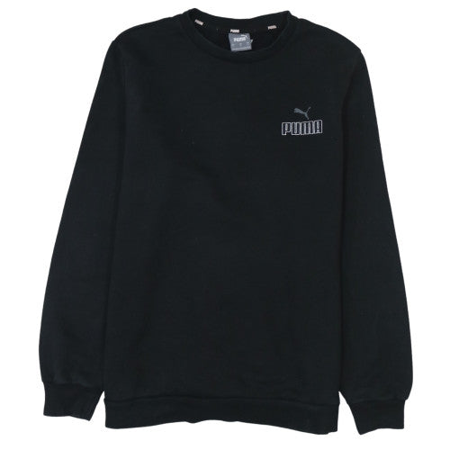 Mens UK Size L PUMA Black Pullover Sweatshirt