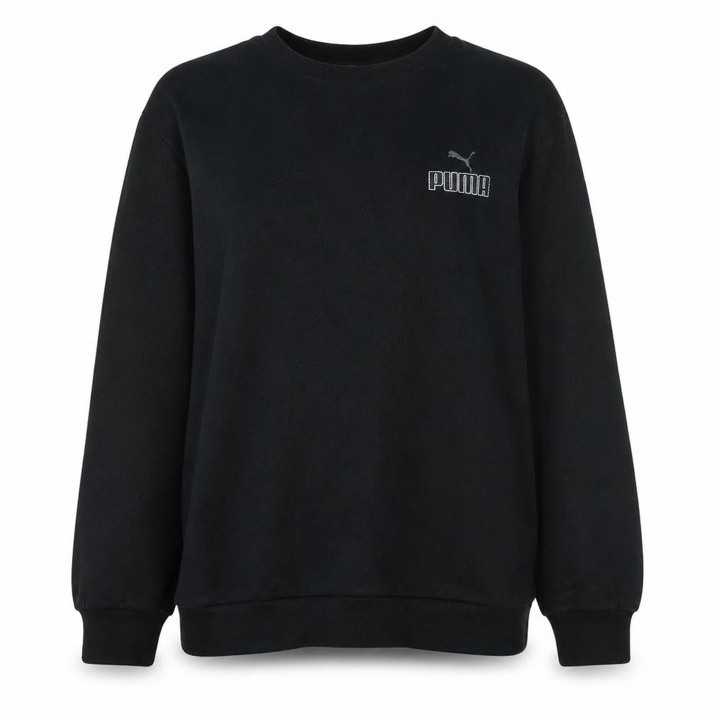 Mens UK Size L PUMA Black Pullover Sweatshirt