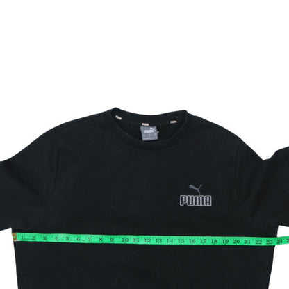 Mens UK Size L PUMA Black Pullover Sweatshirt
