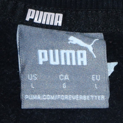 Mens UK Size L PUMA Black Pullover Sweatshirt