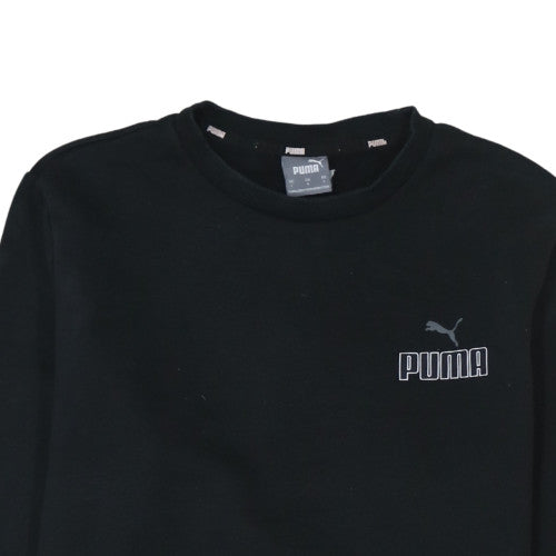 Mens UK Size L PUMA Black Pullover Sweatshirt