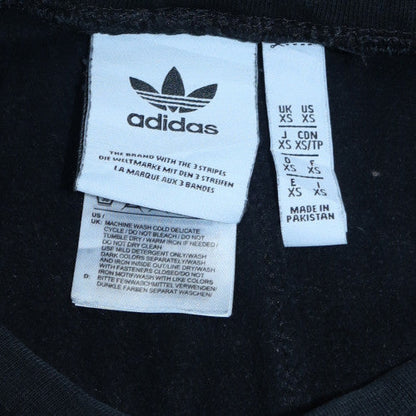 Adidas Men's Black XS Jogger Trousers with Side Stripes