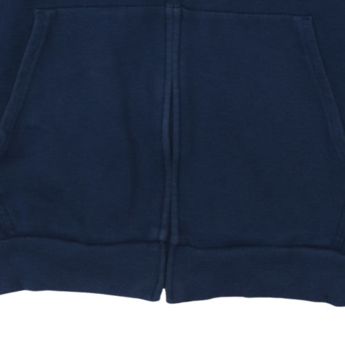Mens UK Size S Under armour Blue Full Zip Hoodie