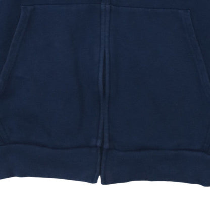Mens UK Size S Under armour Blue Full Zip Hoodie