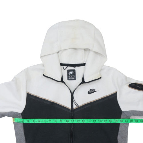 Mens UK Size M Nike Multicoloured Full Zip Hoodie