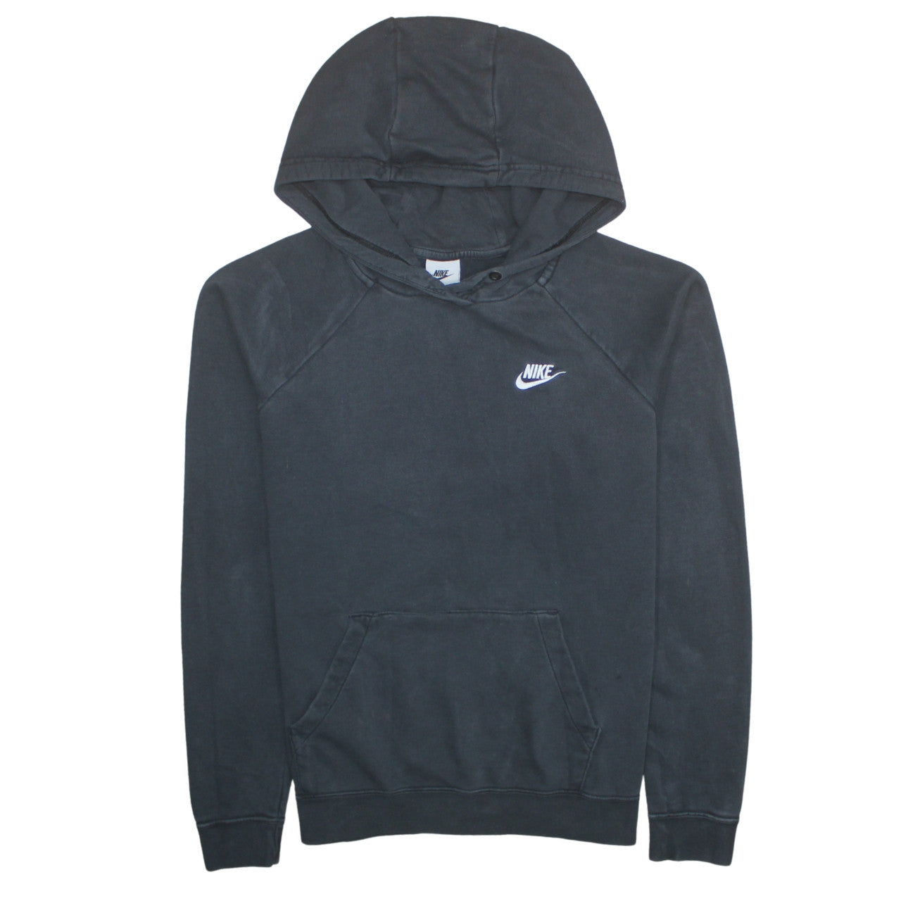 Mens UK Size M Nike Black Pullover Hoodie