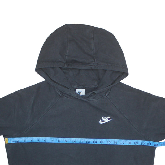 Mens UK Size M Nike Black Pullover Hoodie