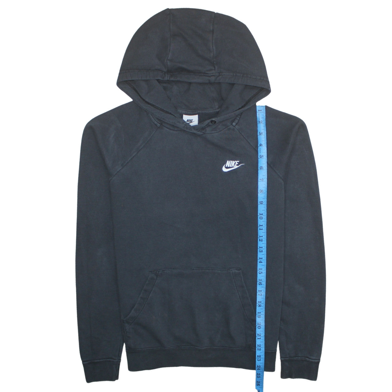 Mens UK Size M Nike Black Pullover Hoodie