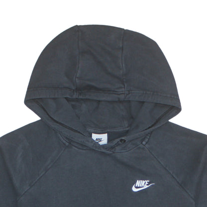 Mens UK Size M Nike Black Pullover Hoodie