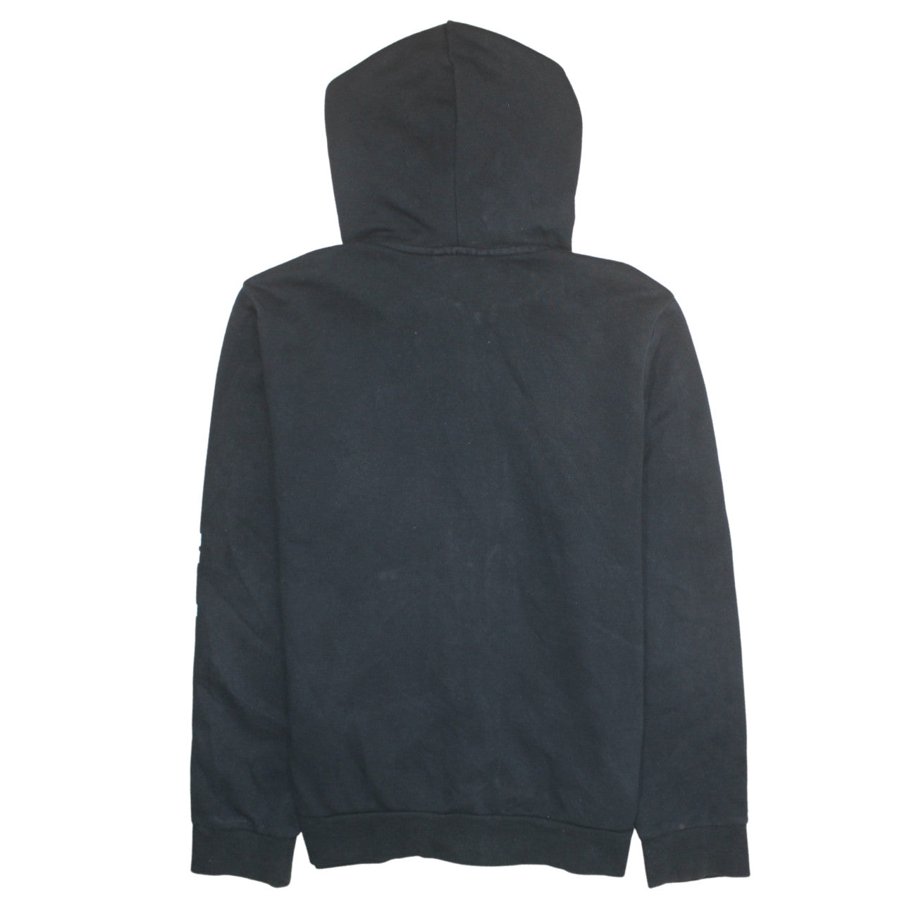 Womens UK Size 2XL adidas Black Full Zip Hoodie