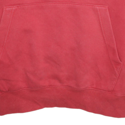 Mens UK Size S Nike Red Pullover Hoodie