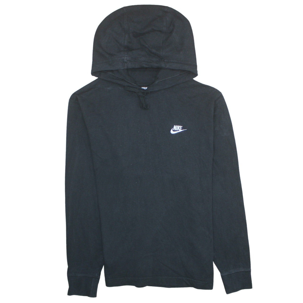 Mens UK Size M Nike Black Pullover Hoodie