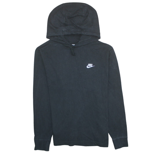 Mens UK Size M Nike Black Pullover Hoodie