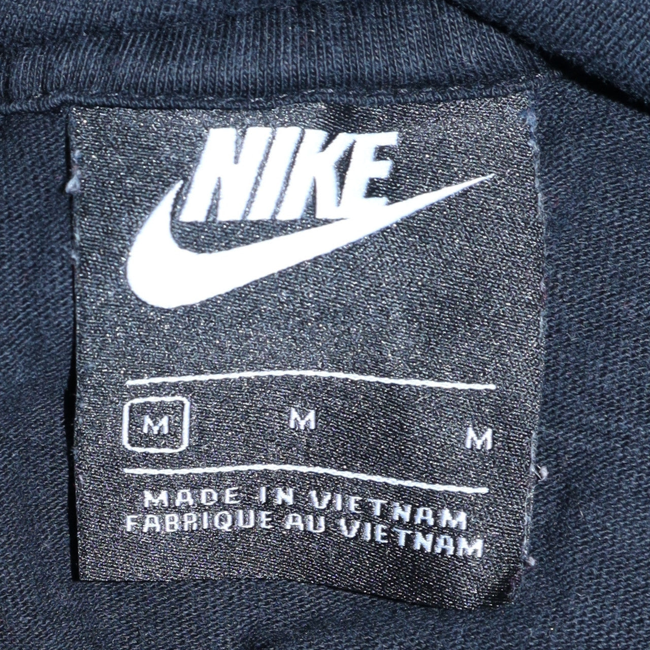 Mens UK Size M Nike Black Pullover Hoodie