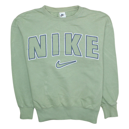 Mens UK Size S Nike Green Pullover Sweatshirt