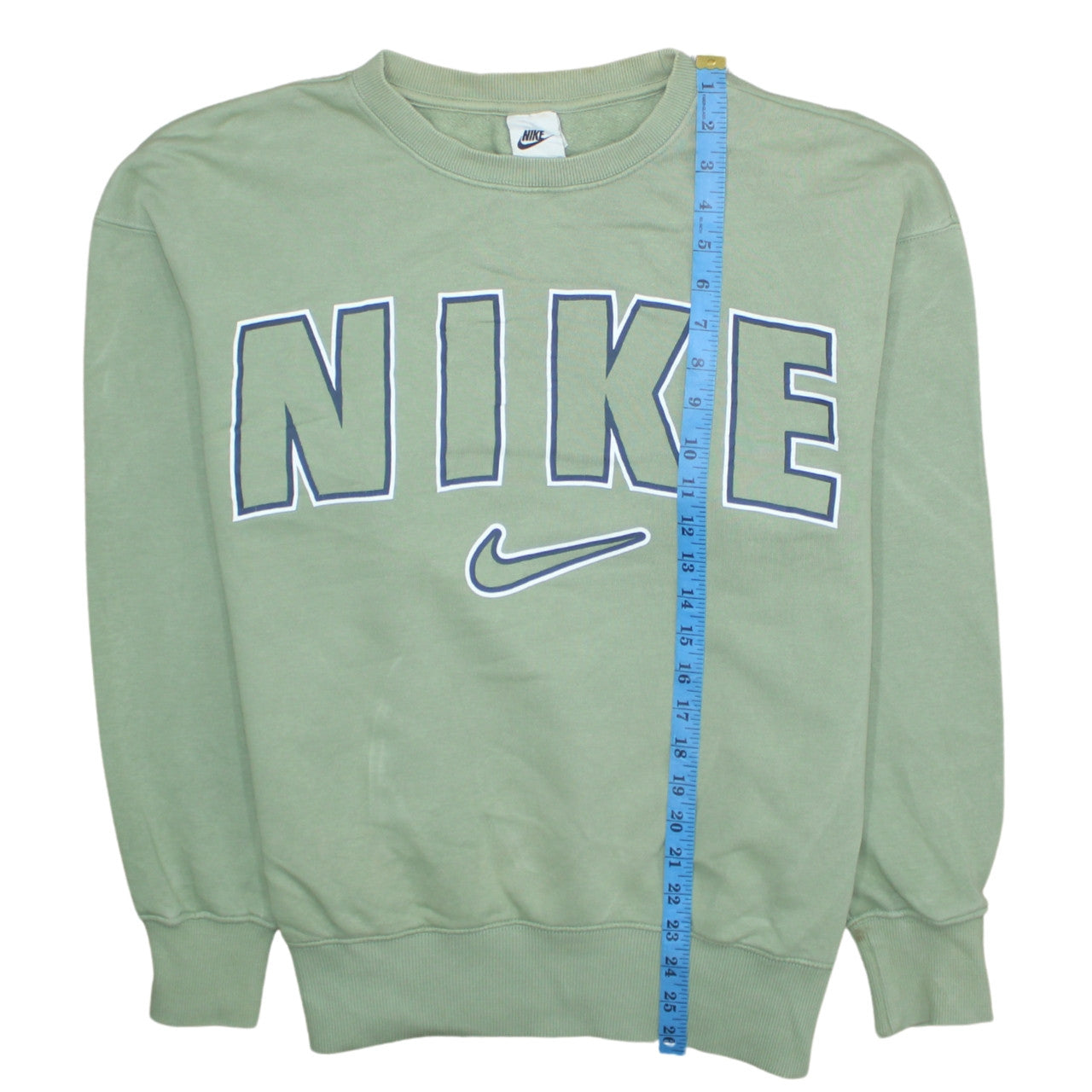 Mens UK Size S Nike Green Pullover Sweatshirt