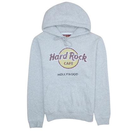 Mens UK Size M Hard Rock Cafe Grey Pullover Hoodie
