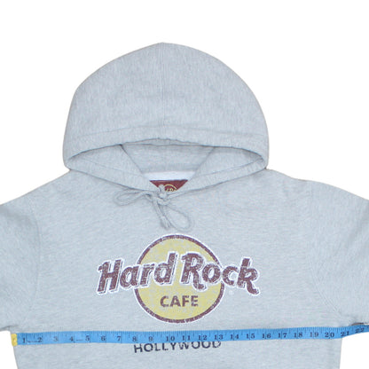 Mens UK Size M Hard Rock Cafe Grey Pullover Hoodie