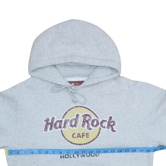 Mens UK Size M Hard Rock Cafe Grey Pullover Hoodie