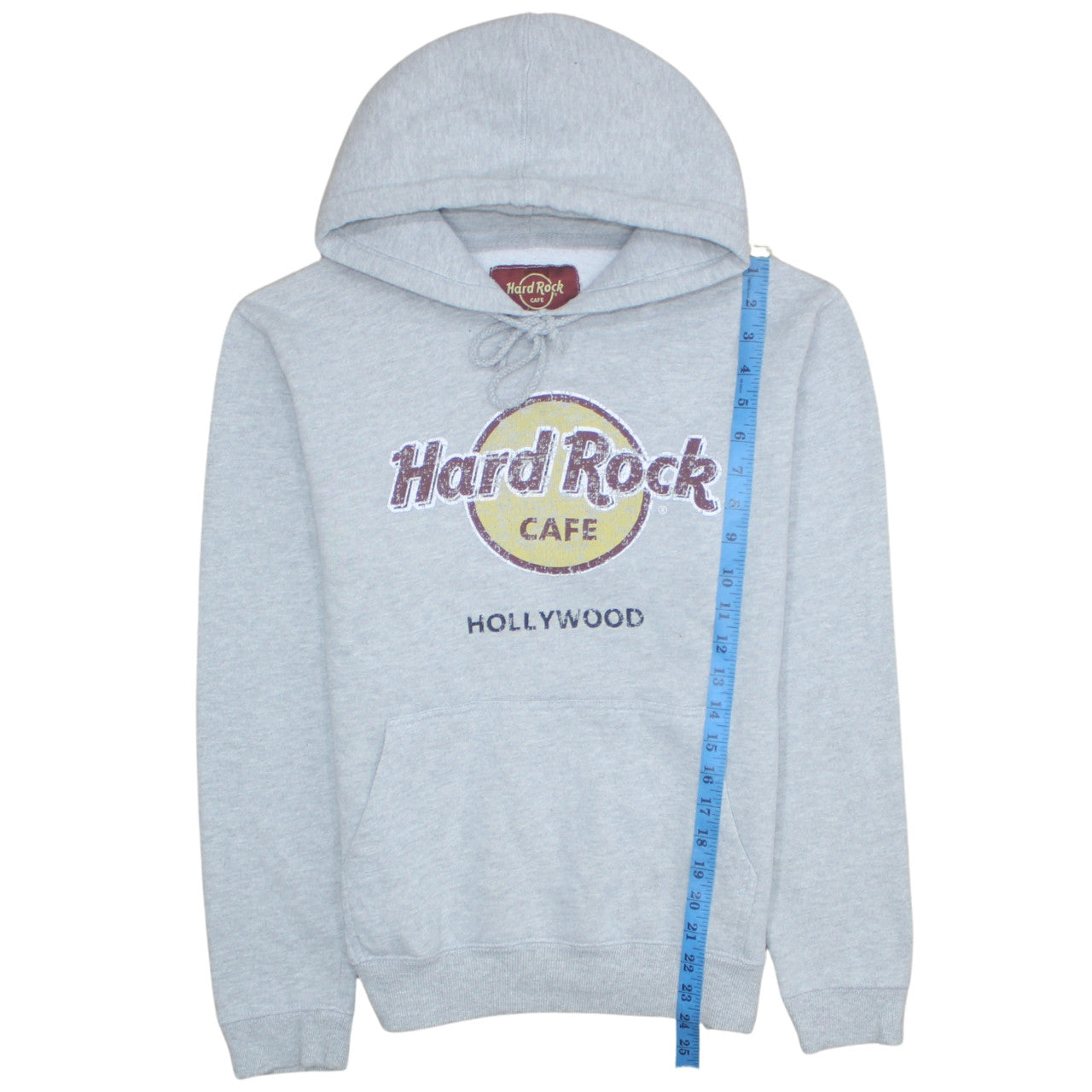 Mens UK Size M Hard Rock Cafe Grey Pullover Hoodie