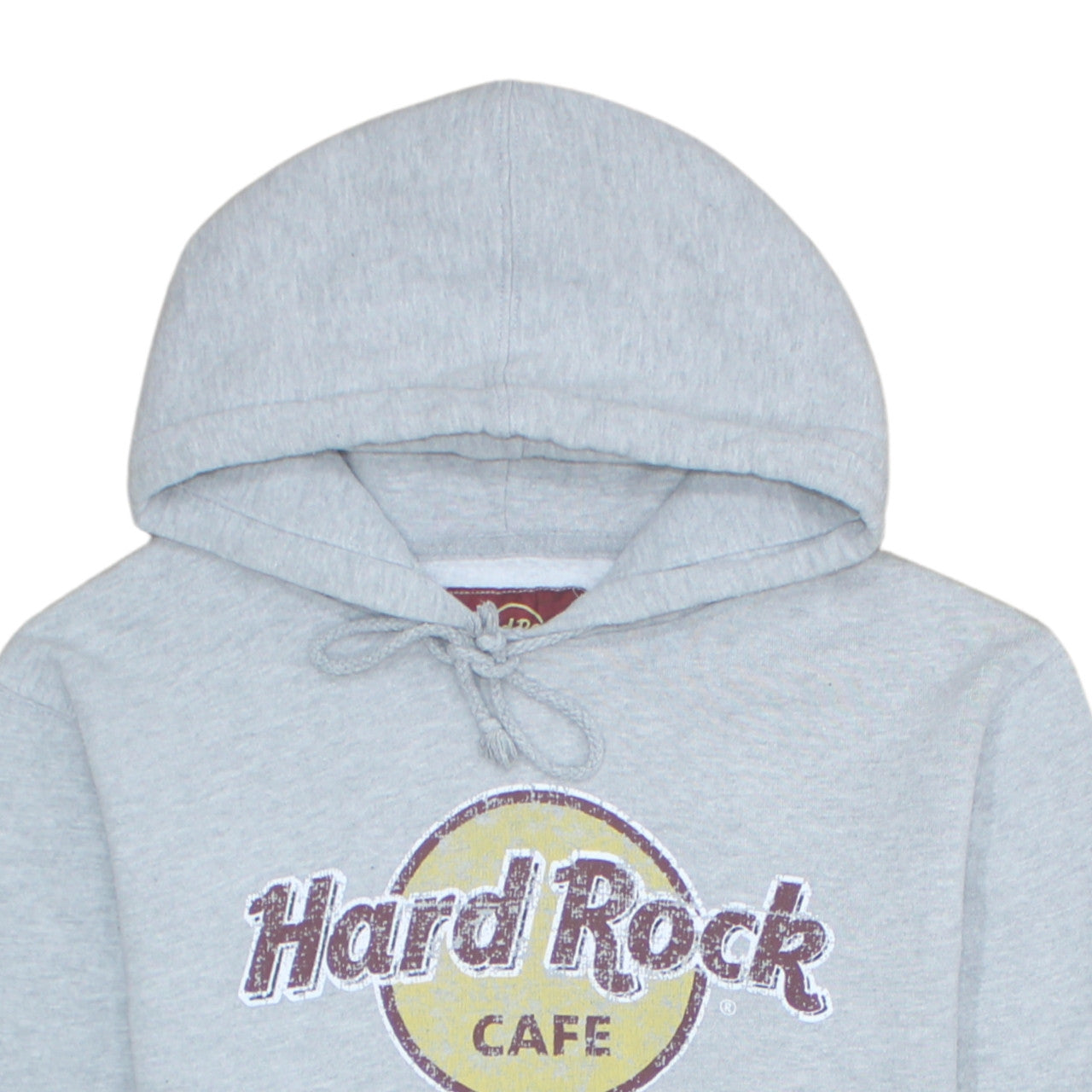 Mens UK Size M Hard Rock Cafe Grey Pullover Hoodie