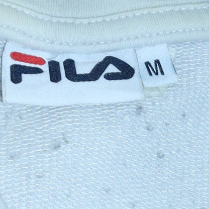 Mens UK Size M FILA Black Pullover Hoodie