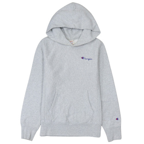 Mens UK Size L Champion Grey Pullover Hoodie