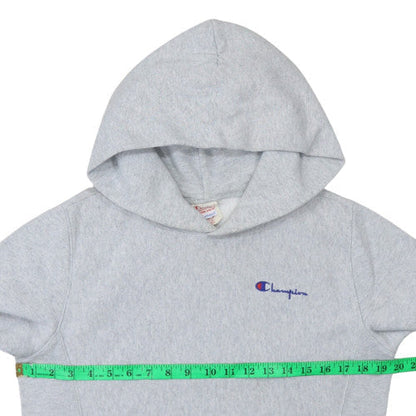 Mens UK Size L Champion Grey Pullover Hoodie