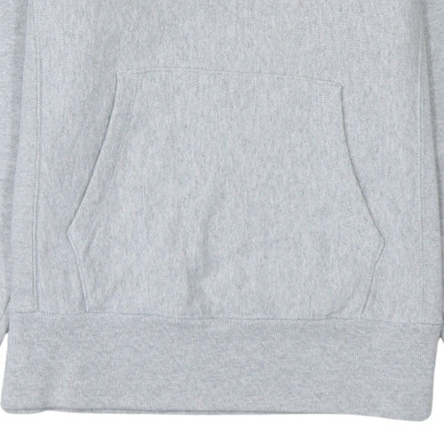 Mens UK Size L Champion Grey Pullover Hoodie