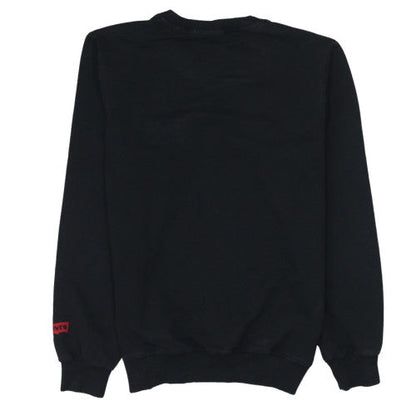 Mens UK Size M Levi's Black Pullover Sweatshirt