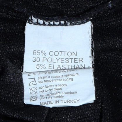 Mens UK Size M Levi's Black Pullover Sweatshirt